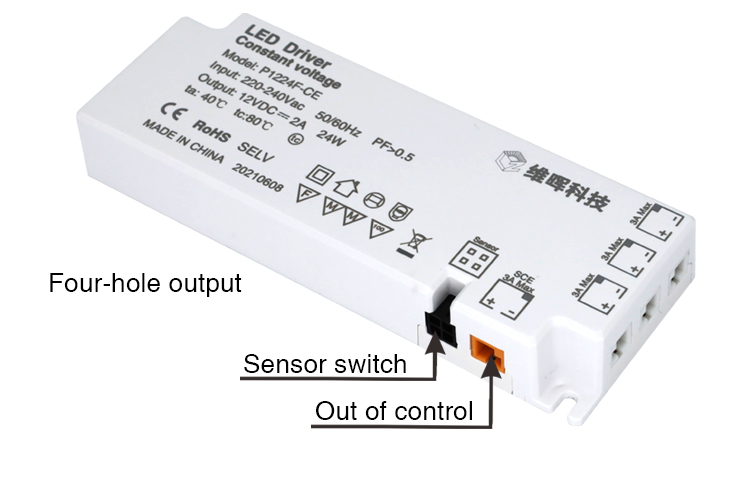 12W кабинетско светло LED осветлување Напојување со Dupont конектор-01 (11)