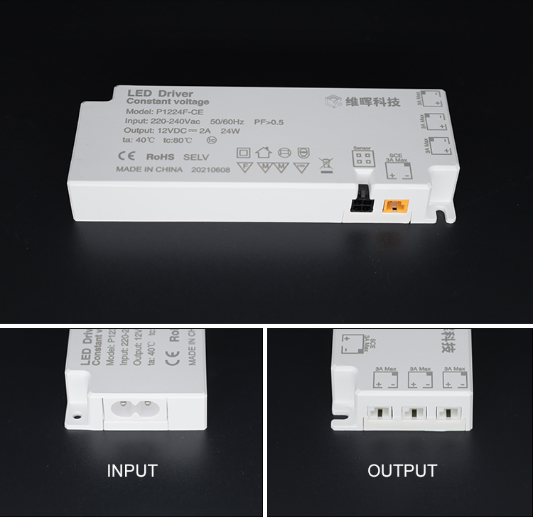 12W കാബിനറ്റ് ലൈറ്റ് LED ലൈറ്റിംഗ് Dupont Connector-01 (9) ഉള്ള പവർ സപ്ലൈ