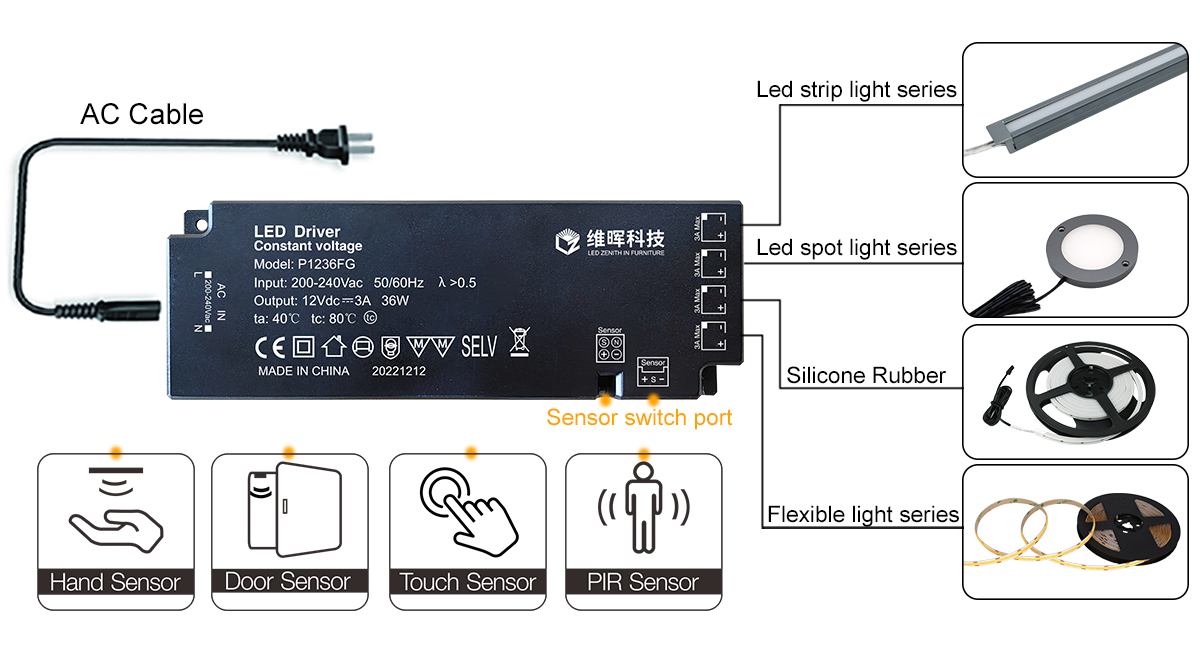 Flat Head Waterproof 2 Pin ONOFF Mechanical Touch switch01 (15)