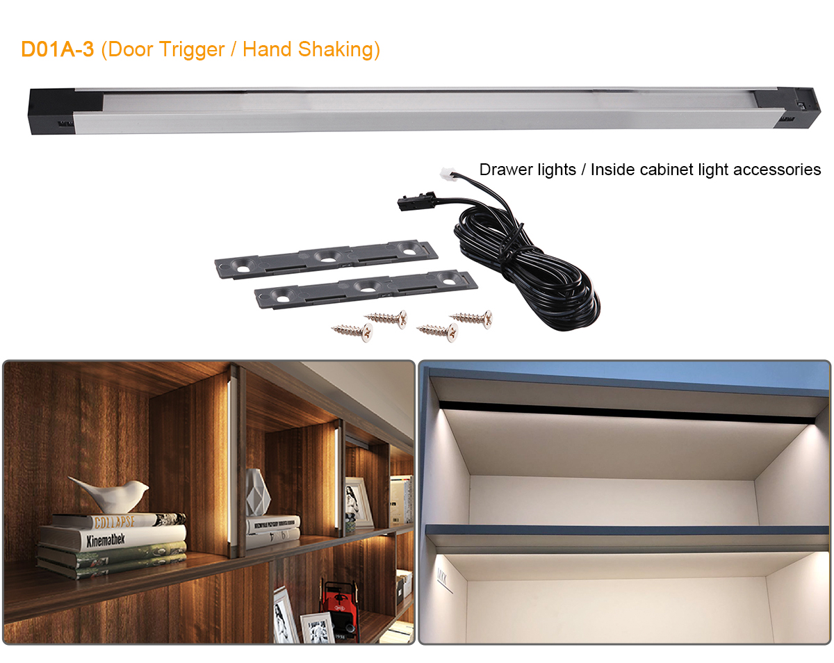 D01A-LED Light for Drawer-DOUBLE SENSOR