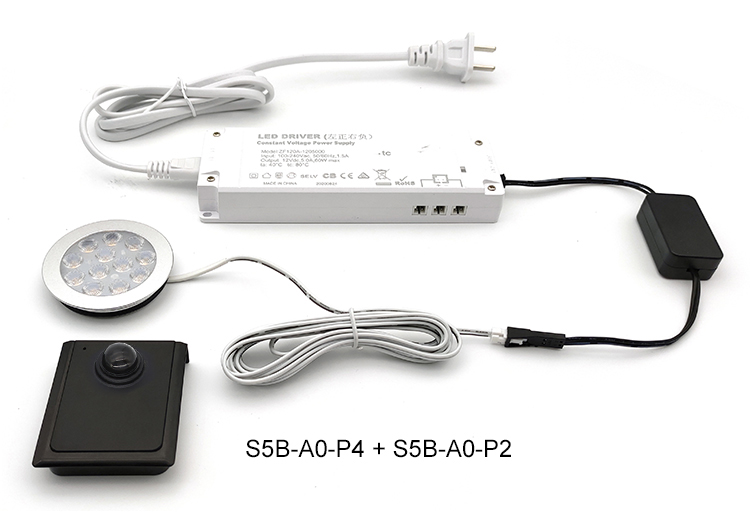 DC1224V Wireless PIR Motion Sensor Switch For Cabinet01 (17)