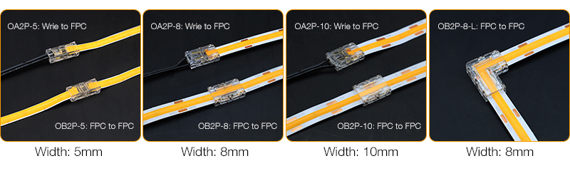 FC320W8-8 8MM Width COB led strip light (3)