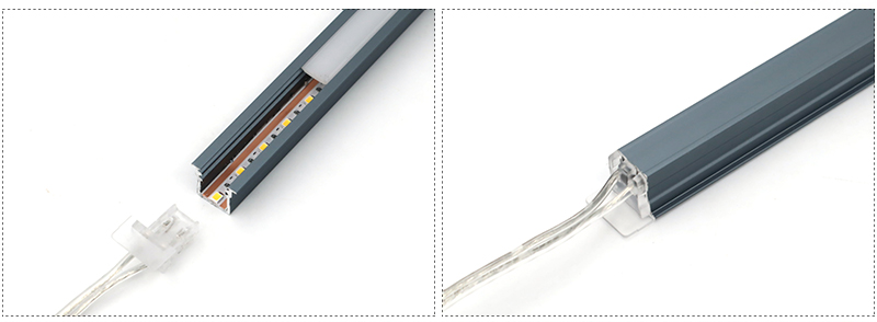 MH01A-Cabinet Shelf Strip Light-cable&light separation