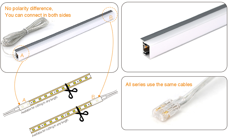 MH05B-LED Wooden Rear Shelf Light-No polarity difference.