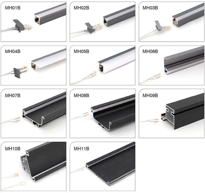 MH07B-High purity aluminum cabinet light-B series