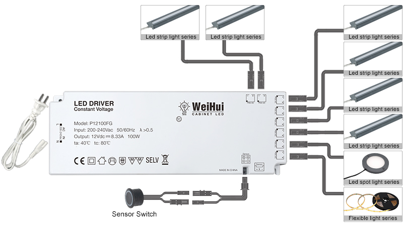 P12100FG-Battery Powered Spotlight (12)