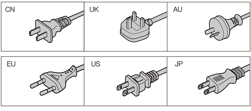 LED Driver power cords