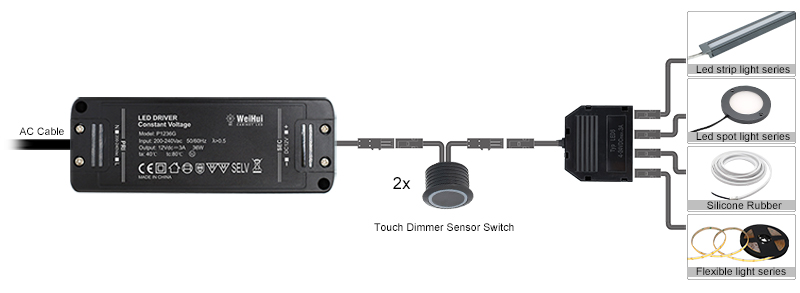 touch dimmer switch