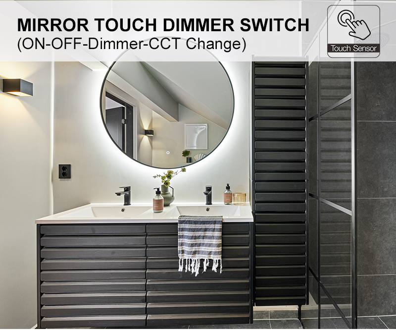 Mirror Touch Dimmer Sensor