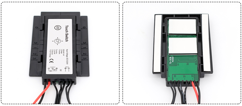 anti fog film controller led touch sensor switch for mirror glass