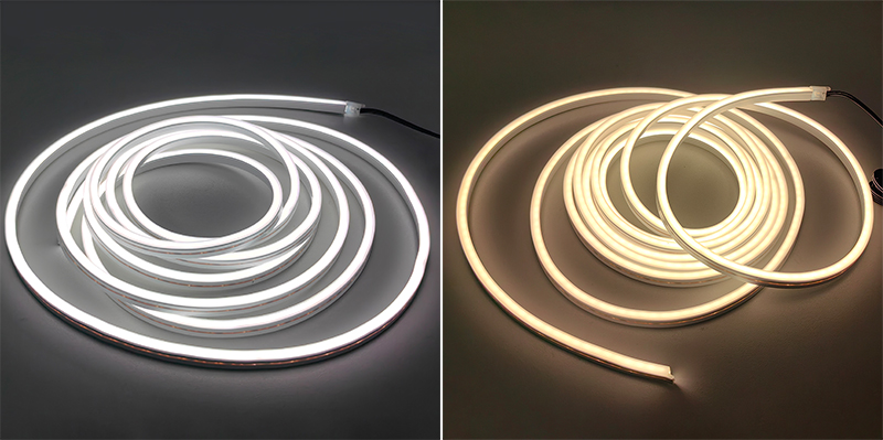 Silicone Rubber LED Strip Light-Light effect